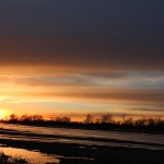 Sunset on the Platte River